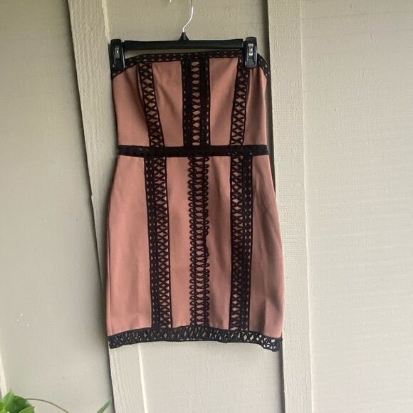 NWT - Free People Free People Womens City Lights Tube Strapless Sheath Dress - Picture 6 of 13